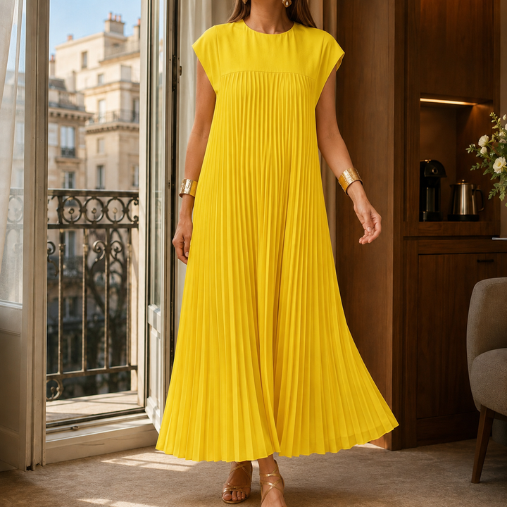 Willa Pleated Maxi Dress