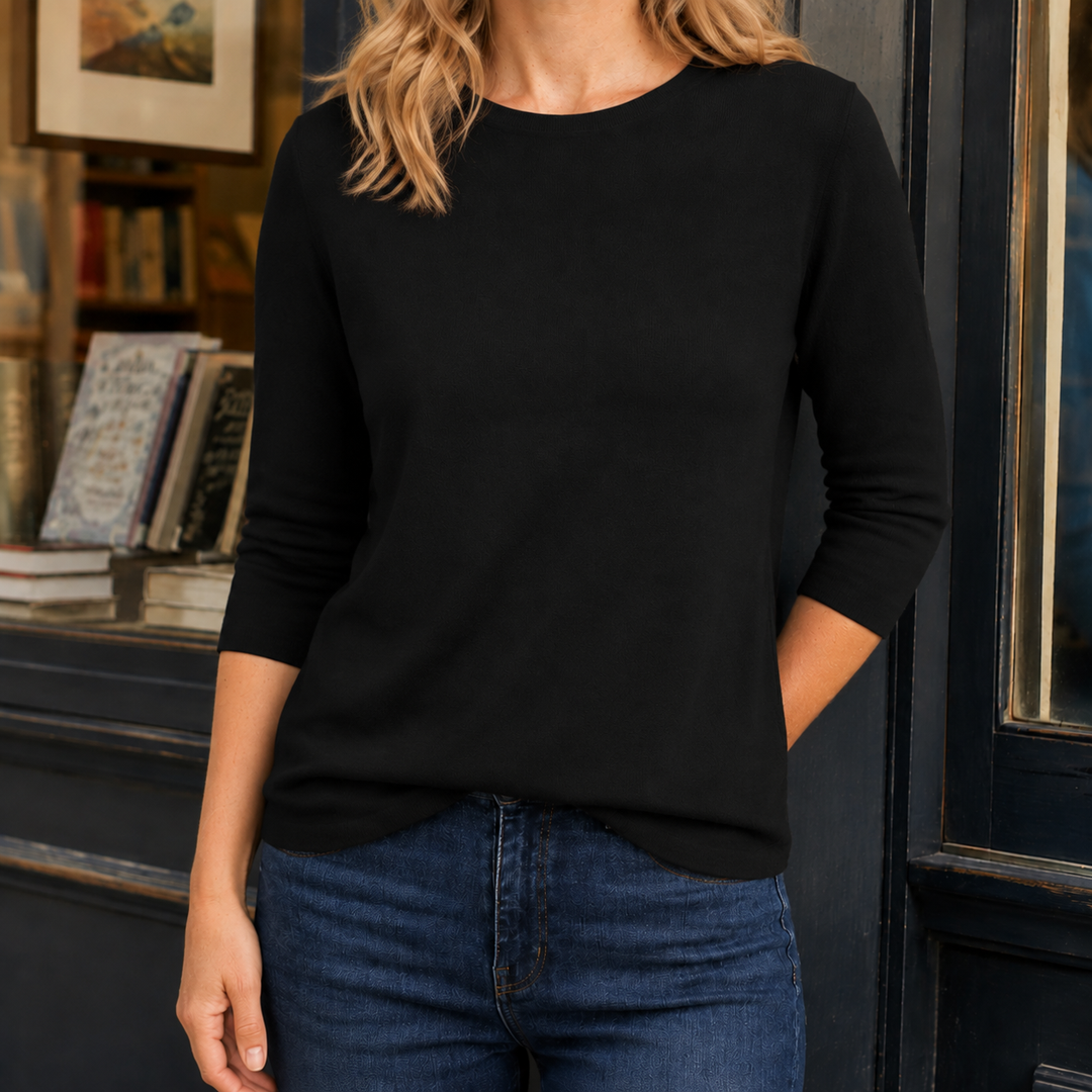 Ottilie-Lane Round Neck Top